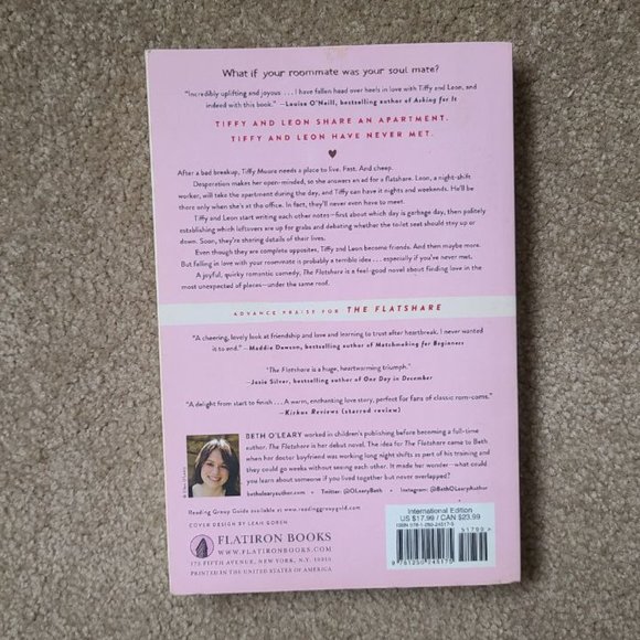4/$20 The Flatshare: A Novel by Beth O'Leary - Paperback - Picture 6 of 6